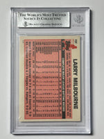 
              Larry Milbourne 1983 TT Phillies Signed Baseball Card - Beckett
            