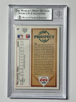 
              Mike Lieberthal 1991 UD Phillies Signed Baseball Card - Beckett
            