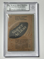 
              Steve Largent 1981 Topps SA Seahawks Signed Football Card - Beckett
            