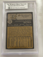 
              Larry Bowa 1973 Topps Phillies Signed Baseball Card - Beckett
            