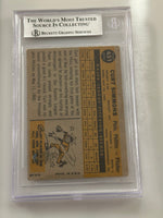 
              Curt Simmons 1960 Topps Phillies Signed Baseball Card - Beckett
            