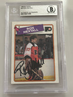 
              Ron Hextall 1988-89 Topps Flyers Signed Hockey Card - Beckett
            