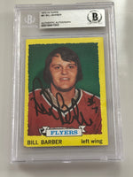 
              Bill Barber 1973-74 Topps Flyers Signed Hockey Card - Beckett
            