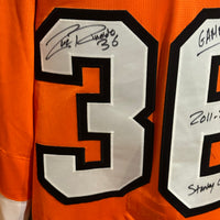 Zak Rinaldo Signed Game Used Jersey Flyers 2011-2012 COA