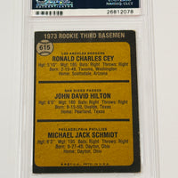 Mike Schmidt 1973 Topps Phillies Rookie Baseball Card PSA 4