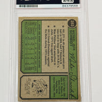 Mike Schmidt 1974 Topps Signed Phillies Baseball Card PSA