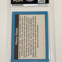 Chevy Chase 1980 Topps Style Signed Golf Card PSA