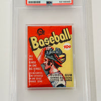 1973 O-Pee-Chee All Series Baseball Card Sealed Pack PSA 7 Mike Schmidt Possible