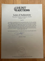 
              Moses Malone 76ers Signed Game Used Shoes - PSA Auction Letter
            