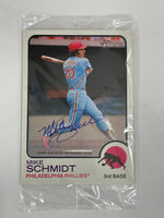 
              2023 Topps Heritage Box Topper Signed Mike Schmidt Phillies
            