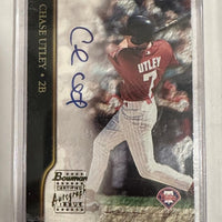 2002 Bowman Chase Utley Phillies Rookie Auto #3022031