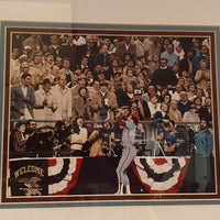 Mike Schmidt Signed 1980 WS Phillies Canvas Large Display - SGC