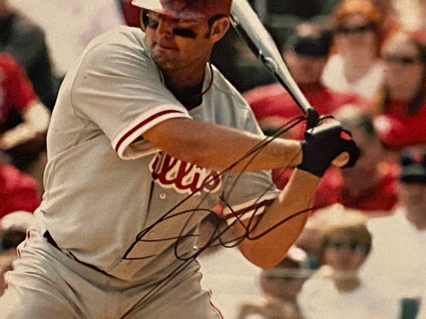 Jim Thome Signed Framed Phillies 8x10" Photo - JSA