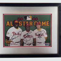 Chase Utley, Ryan Howard, Phillies Signed Framed 8x10 Photo Beckett