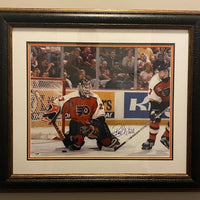 Ron Hextall Signed 16x20 Flyers Framed Photo - PSA