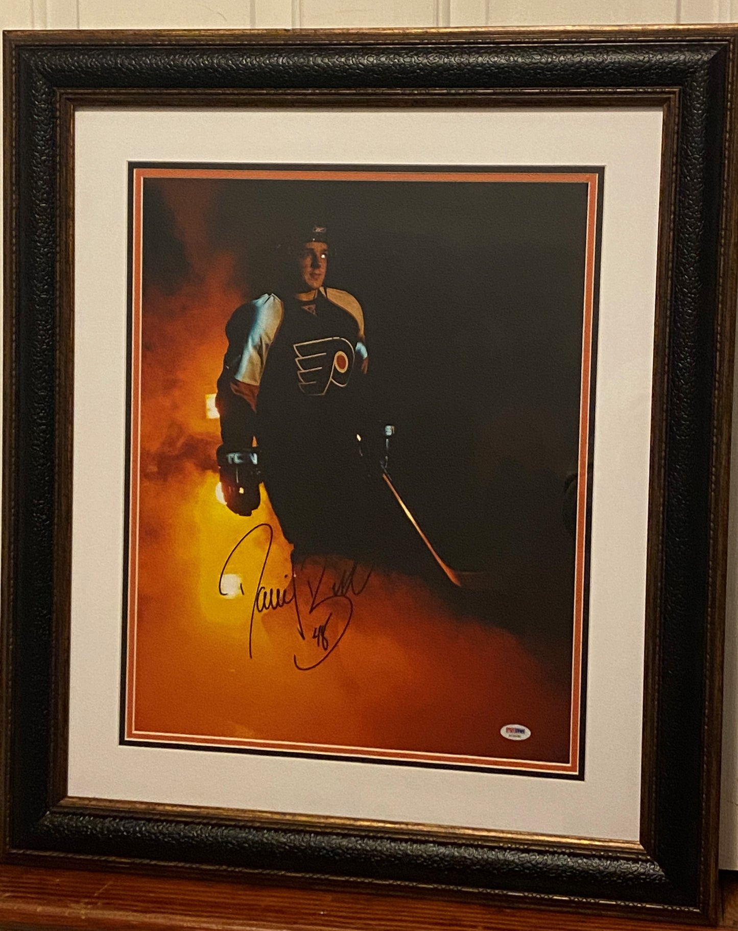 Danielle Briere Signed 16x20 Flyers Framed Photo - PSA