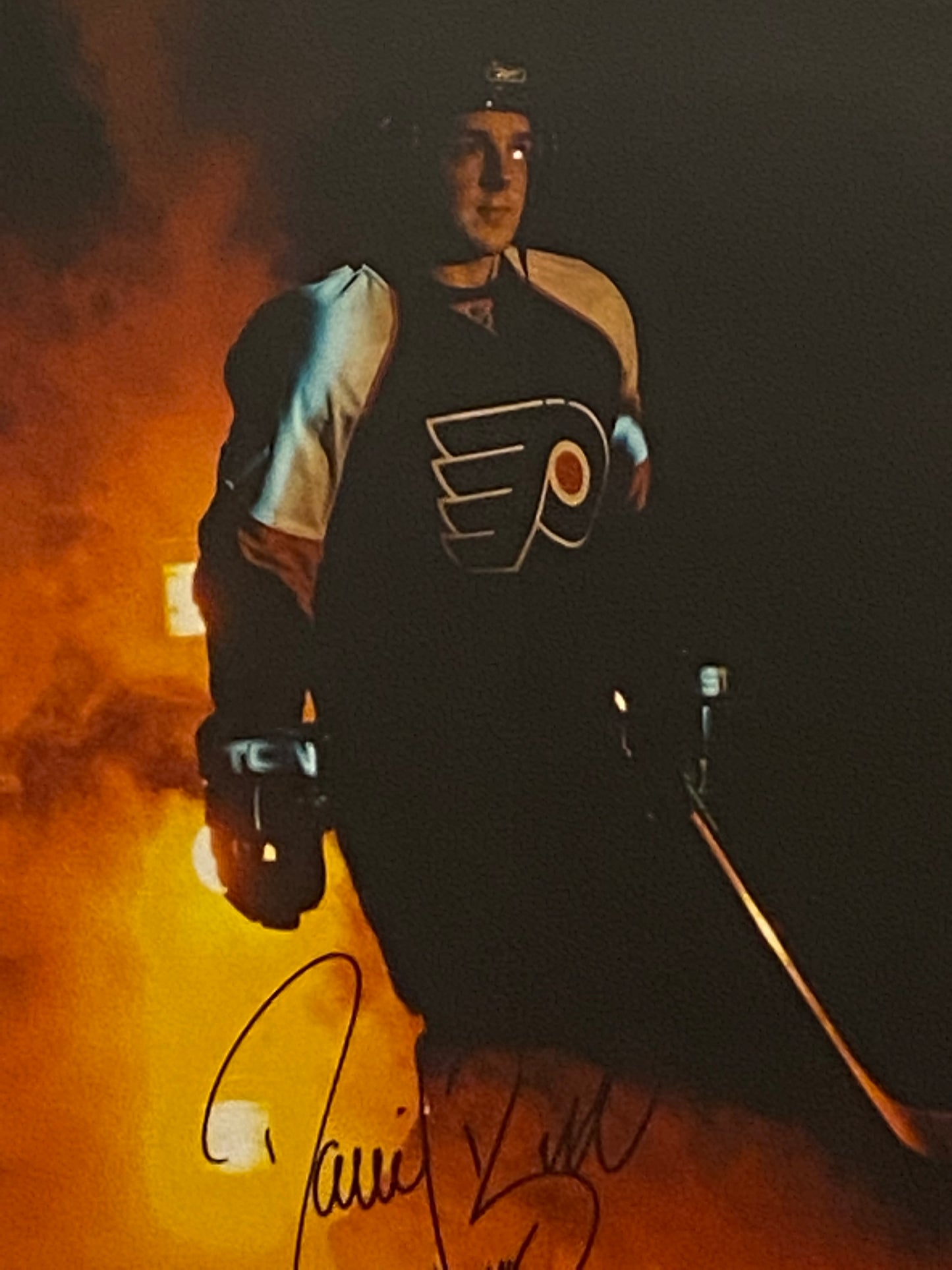 Danielle Briere Signed 16x20 Flyers Framed Photo - PSA